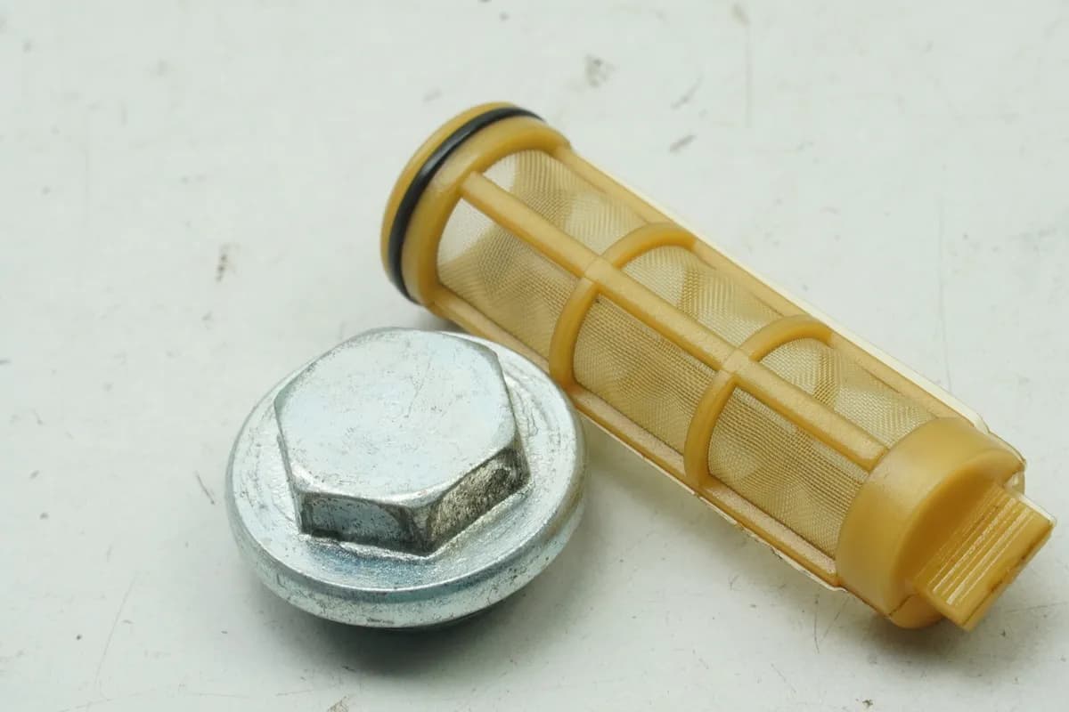 APRILIA RS 125 RS4 ZD4TW Verschluß Ölfilter Deckel Schraube Ölfiltereinsatz Sieb