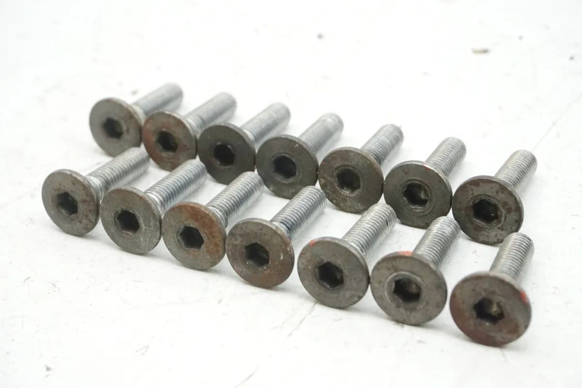 KAWASAKI ZX-6R ZX600F Schrauben Bremsscheibe vorn & hinten 95-97