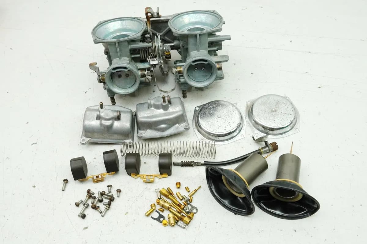 HONDA CB 250 G CB250G Vergaser Keihin Gasschieber ultraschallgereinigt 74-77