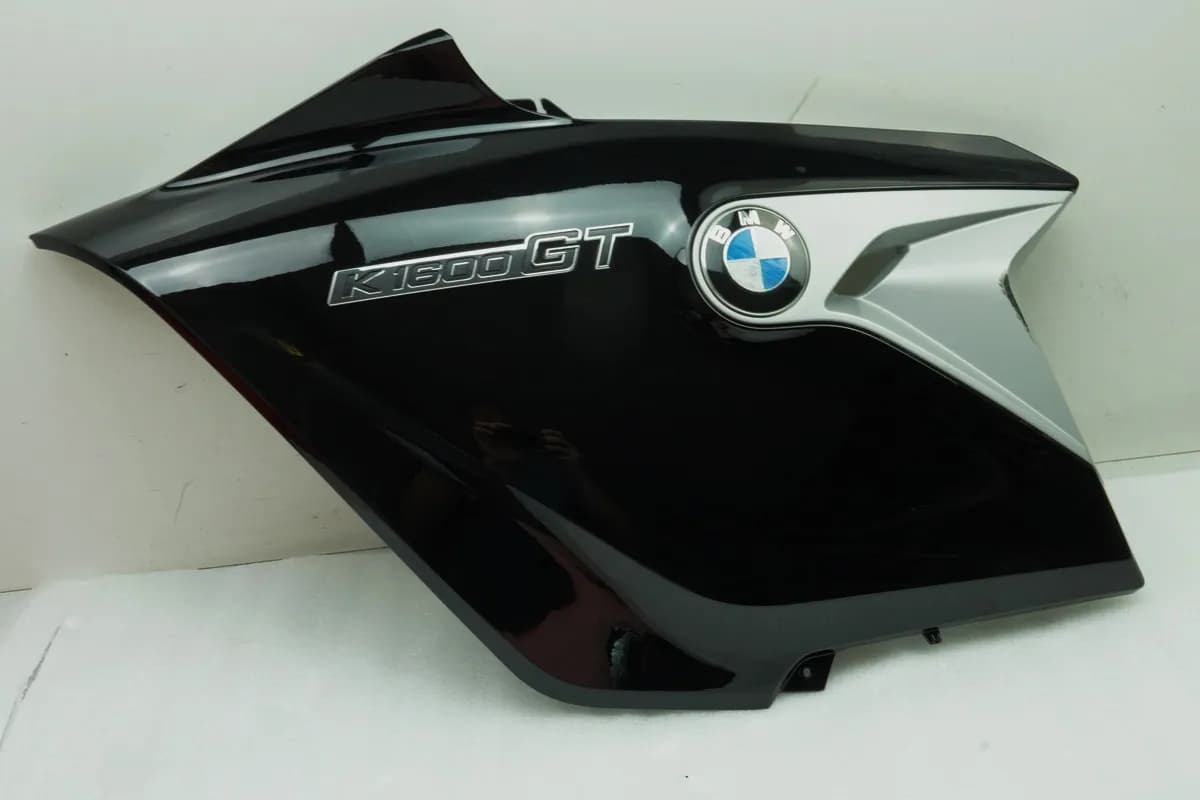 BMW K 1600 GT Seitenverkleidung links Seitenteil Abdeckung Blende Cover schwarz