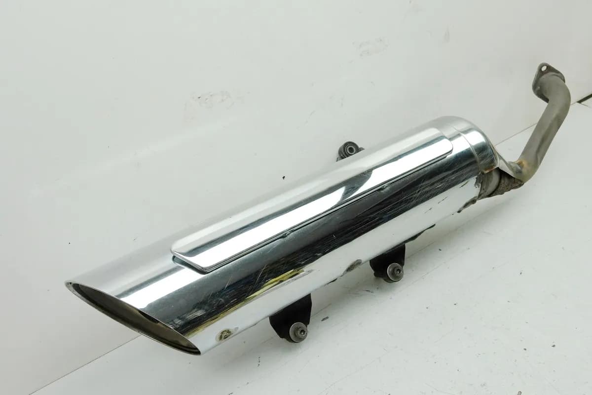 SUZUKI AN 400 WVAU BURGMAN Auspuff original Schalldämpfer Krümmer Exhaust K1 K2