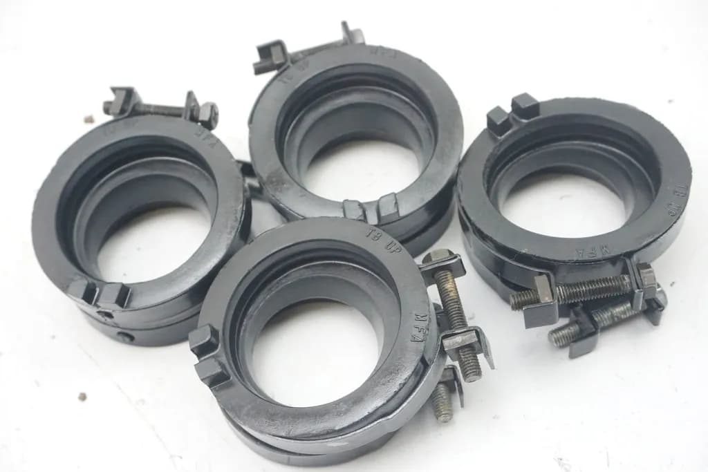 HONDA CBF 1000 ABS SC58 Ansaugstutzen Satz Gummis (für Motor Vergaser)