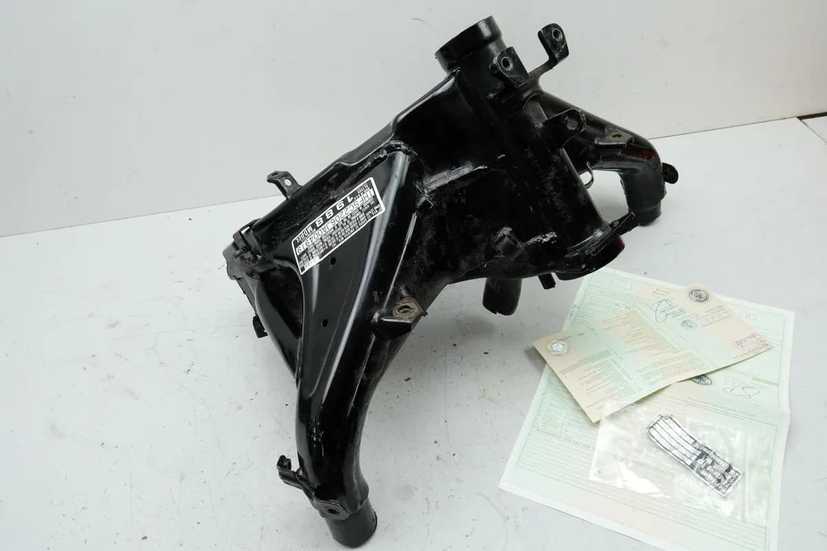 HONDA GL 1500 SC22 GOLDWING Rahmen & Brief Rahmenkopf Dokumente Typenschild