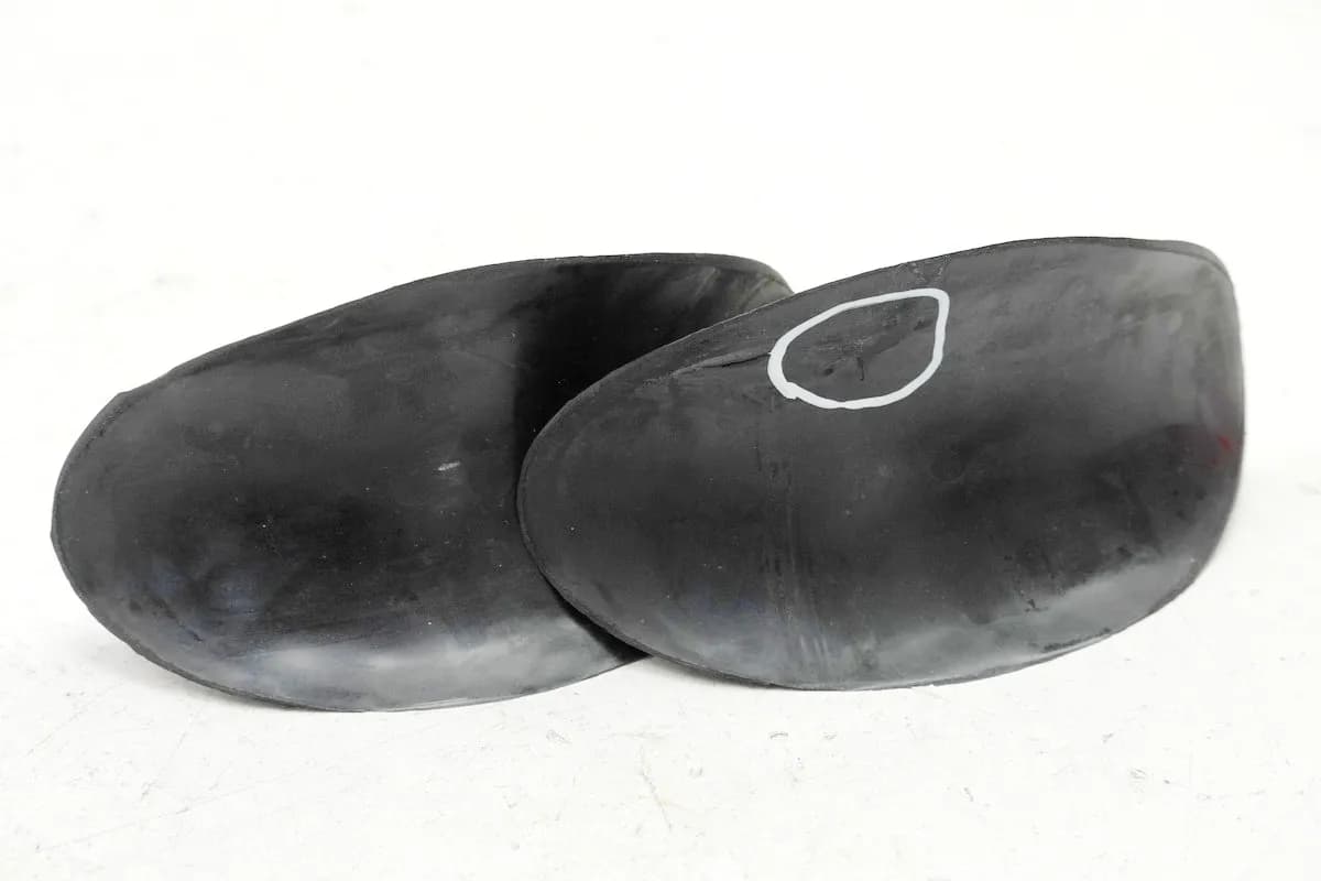 YAMAHA YZ 426 F 5BE Reifenhalter Reifenspanner in Felge hinten - Paar 2,15 Zoll