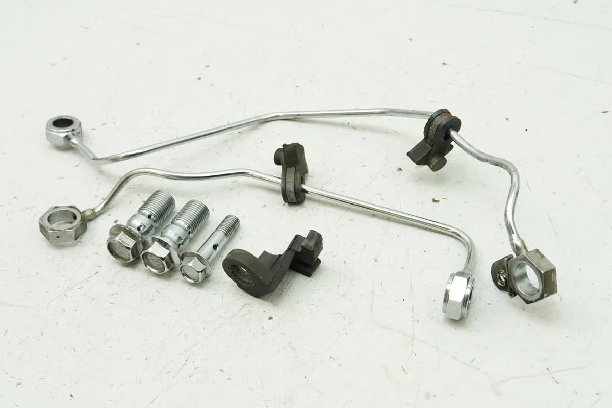 YAMAHA XV 750 4PW VIRAGO Ölleitung Ölrohr Hohlschrauben (für Motor)