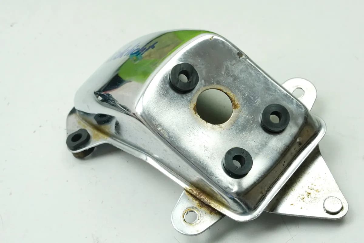 HONDA CX 500 C PC01 Halterung Rücklicht Träger Rückleuchte Chrom Cover