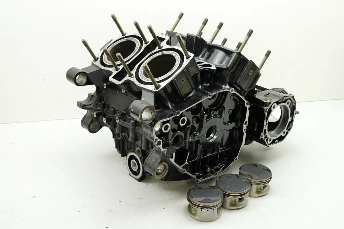 YAMAHA VMX-12 VMAX 1200 2WE Motorgehäuse Motorblock Kurbelgehäuse (für Motor)