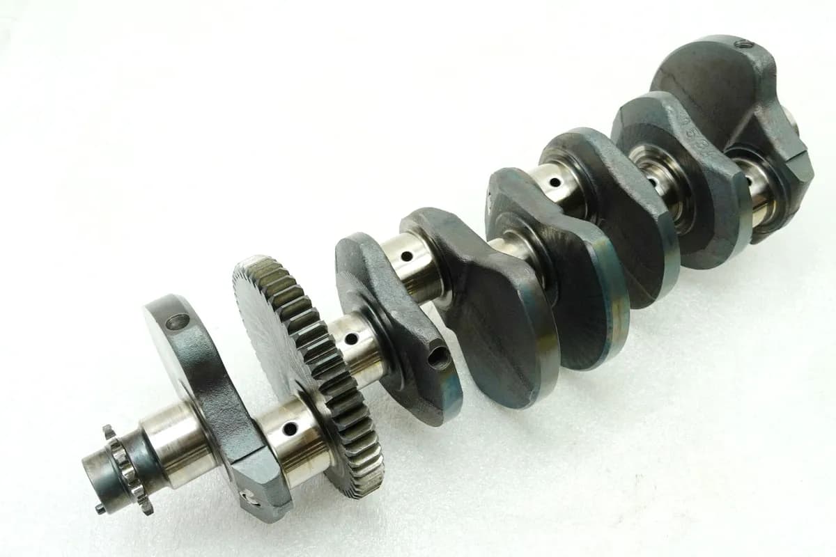 KAWASAKI ZX-7R ZX750P Kurbelwelle Crankshaft (für Motor) 26678 km 96-03
