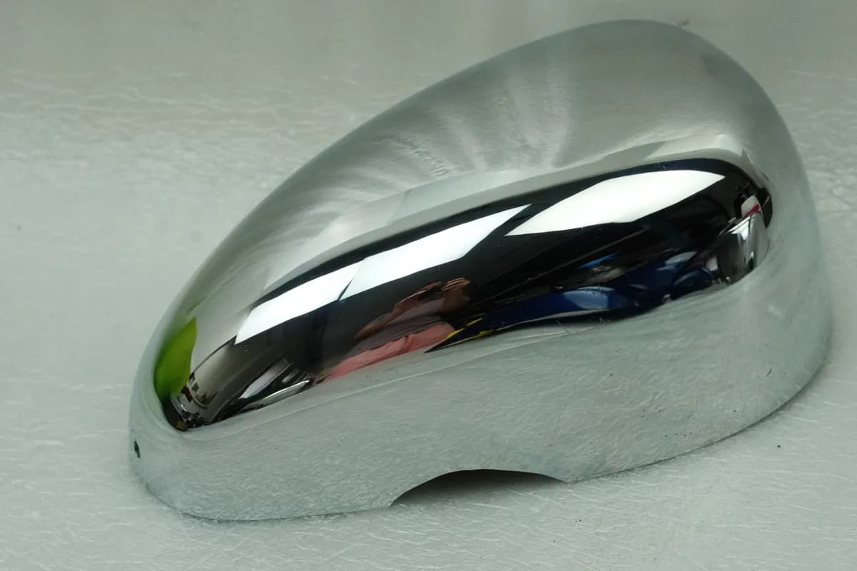 YAMAHA XV 535 VIRAGO 2YL Abdeckung rechts Airbox Chrom Cover Deckel Ei Blende