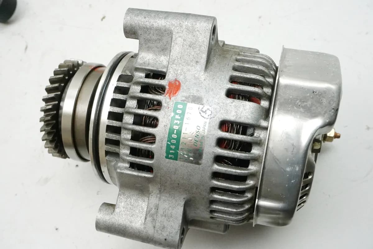 SUZUKI GSX 600 F AJ LICHTMASCHINE LIMA GENERATOR - NUR 37749 km - 31400-03F00