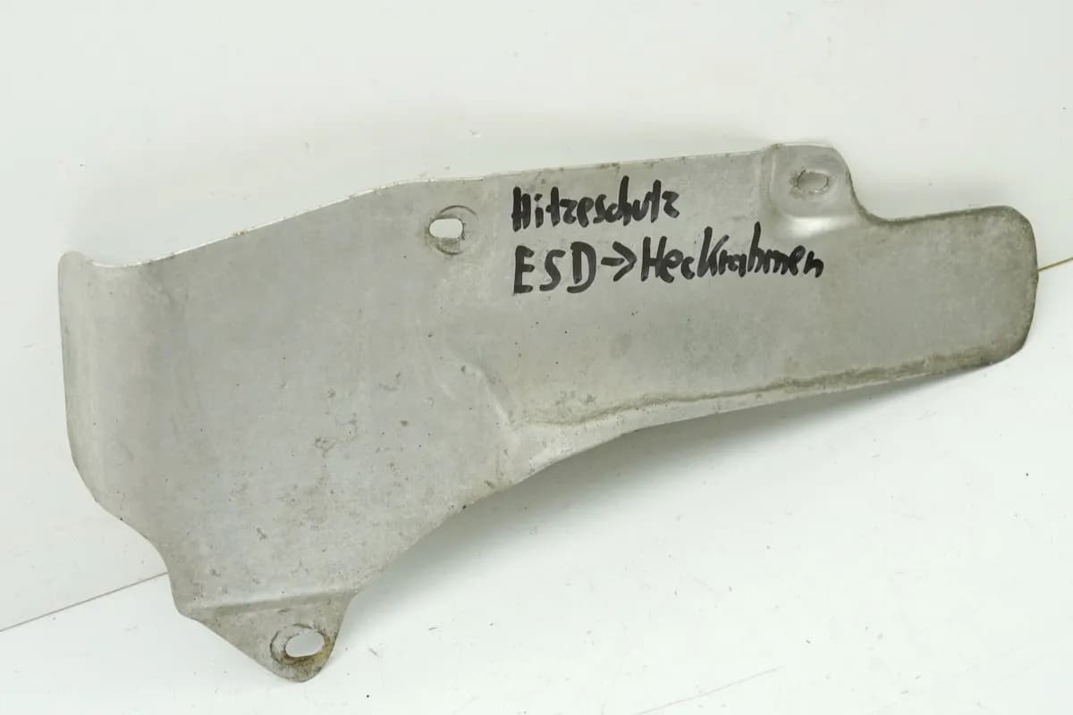 BMW K 1200 LT A K2LT Hitzeschutz Endschalldämpfer Cover Auspuff Blende