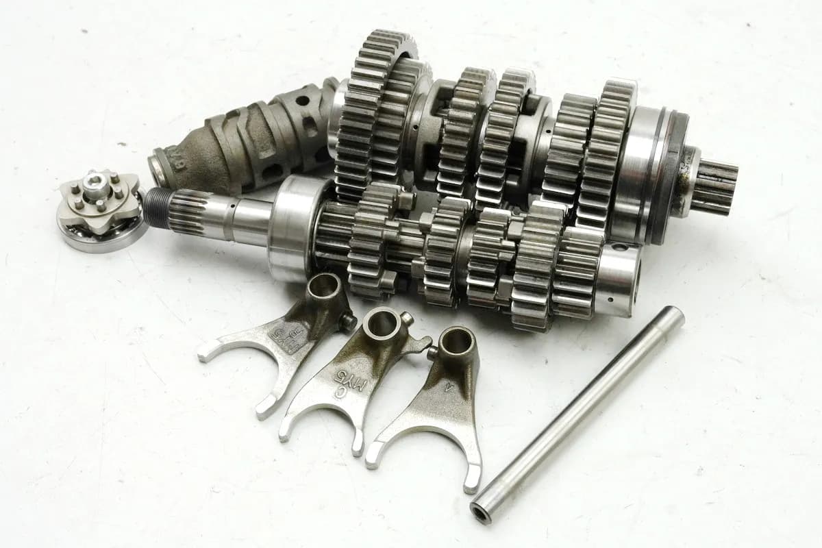 HONDA CB 500 PC32 Getriebe Getriebewelle Zahnräder Schaltklauen Schaltwalze