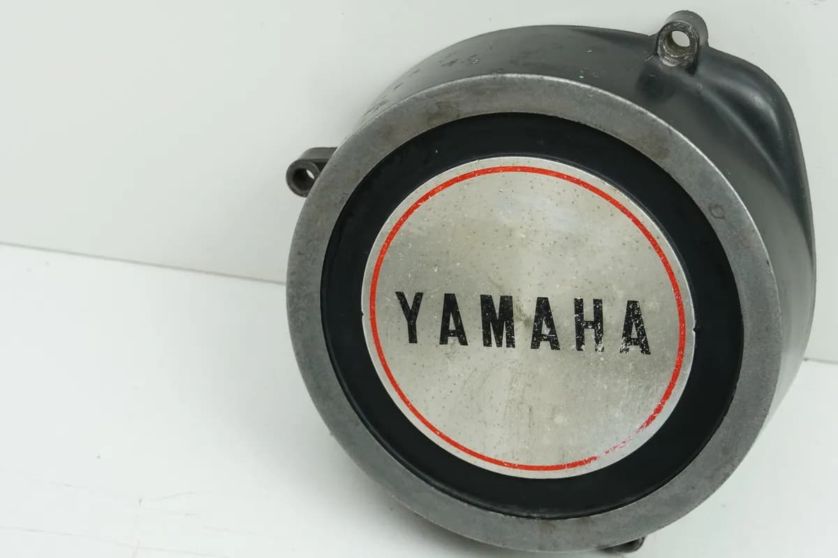 YAMAHA DS7 250 Limadeckel Cover Motor Motordeckel Deckel Polrad Kurbelgehäuse
