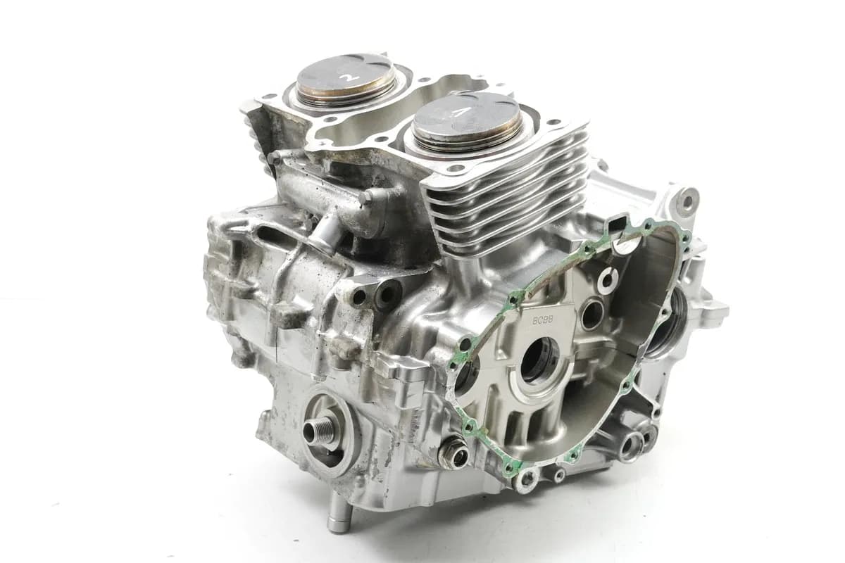 HONDA CB 500 PC32 Motorgehäuse Kolben Motorblock Zylinder Crankcase für (Motor)