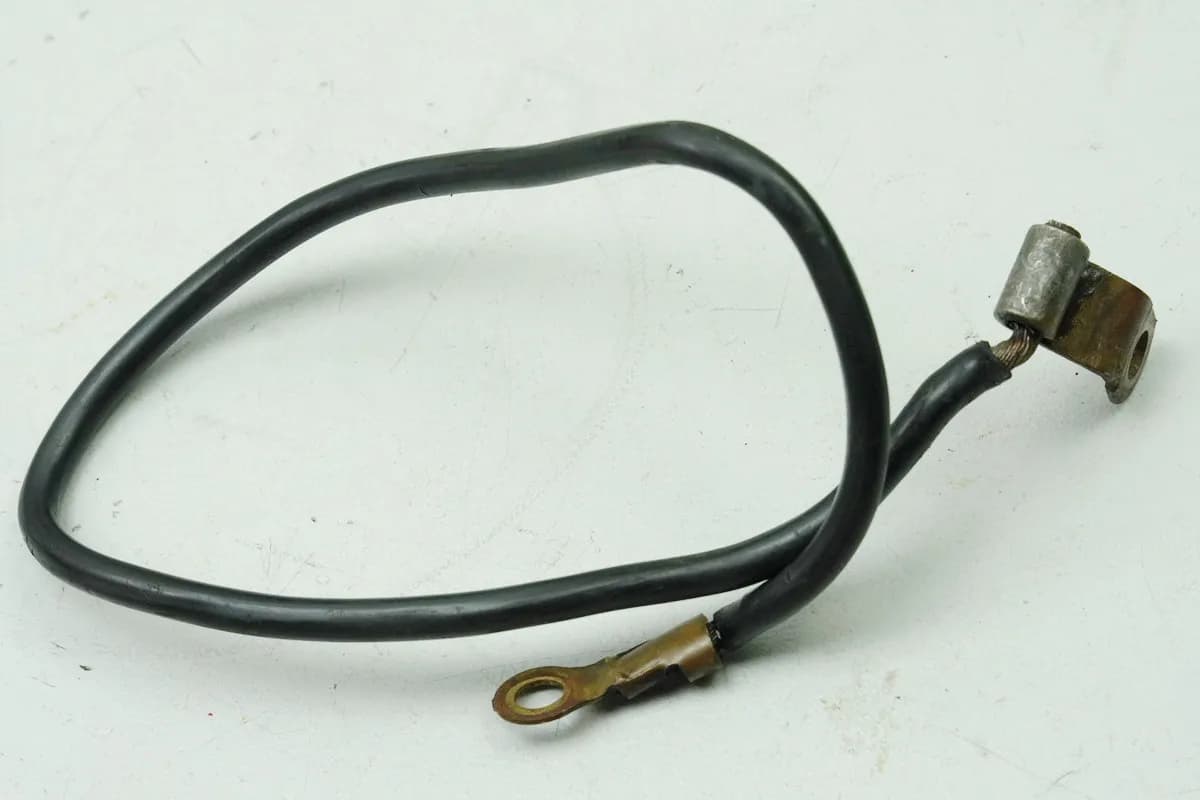 KAWASAKI Z 750 E KZ750E Massekabel Minuskabel (für Kabelbaum Batterie)