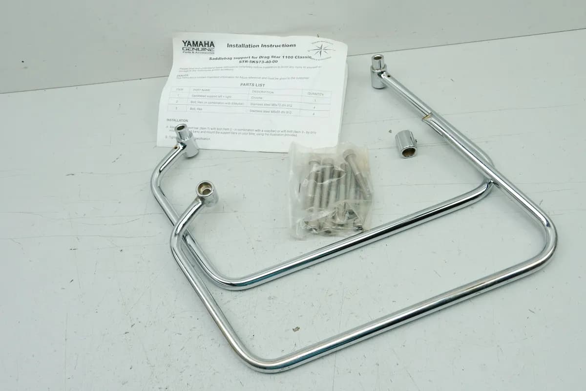 YAMAHA XVS 1100 VP05 CLASSIC DRAG STAR ABSTANDSHALTER FEHLING PACKTASCHENHALTER