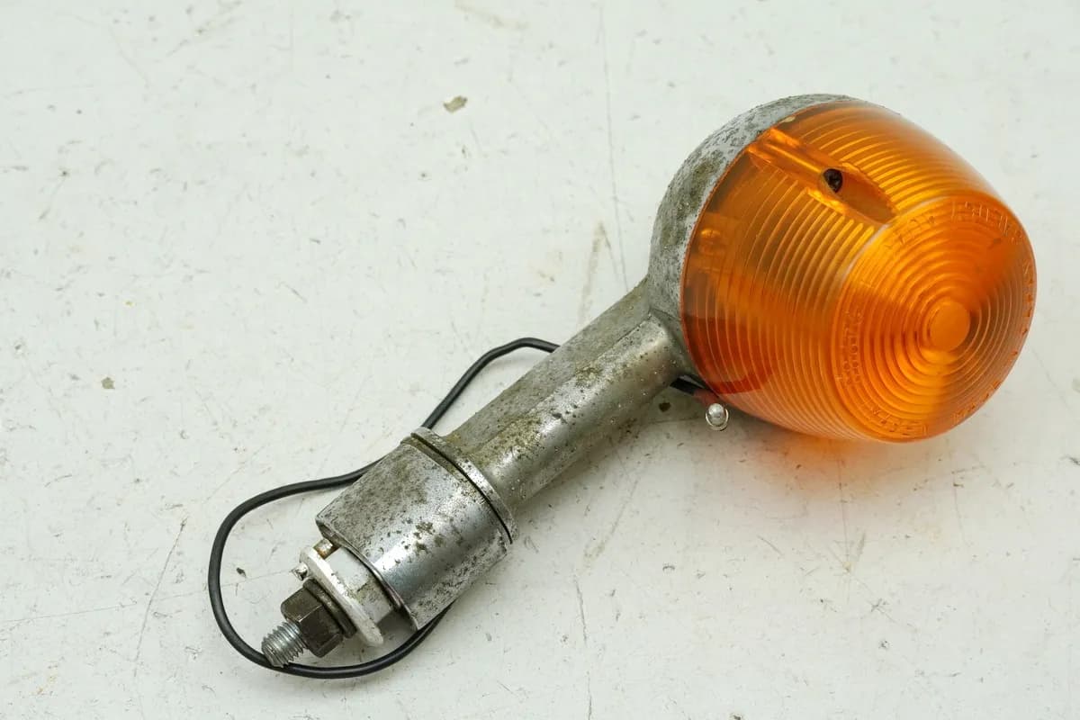 YAMAHA DS7 250 Blinker links vorn Blinkerglas