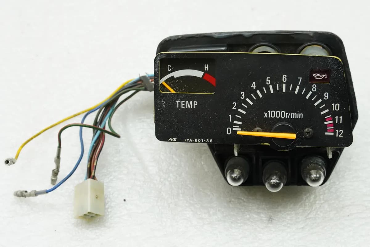 YAMAHA DT 125 R 4BL Drehzahlmesser Einsatz (für Cockpit Armaturen Instrumente)