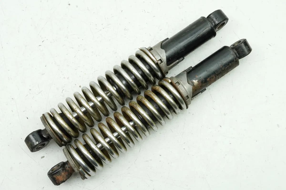 YAMAHA DS7 250 Federbeine original Stoßdämpfer Shock Absorber links & rechts