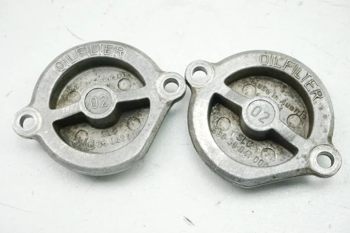 KTM 450 EXC Ölfilterdeckel Cover Motor Motordeckel Ölfilter