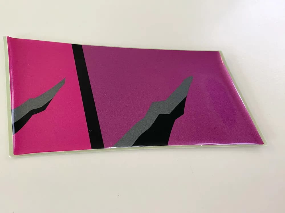 Suzuki Emblem Aufkleber original 68680-31D20-A3C für DR 800 - NEU