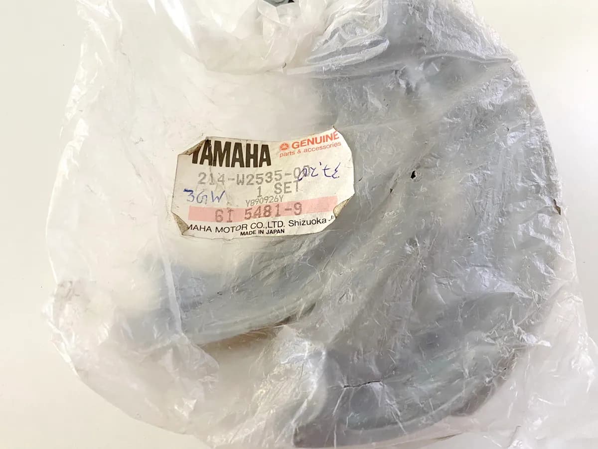 Yamaha Bremsbacken Satz Bremsbeläge hinten original 214-W2535-00 SR XT - NEU