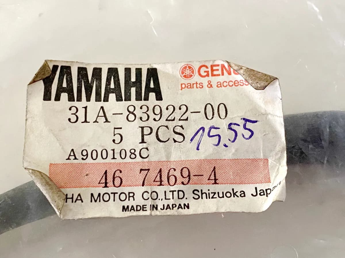 YAMAHA Bremshebel Bremsgriff original 31A-83922-00 RD SD TZR XJ