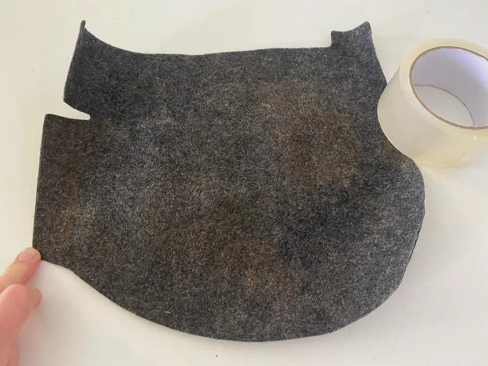 HONDA FES 125 JF05 PANTHEON Matte für Gepäckfach Staufach Helmfach Abdeckung