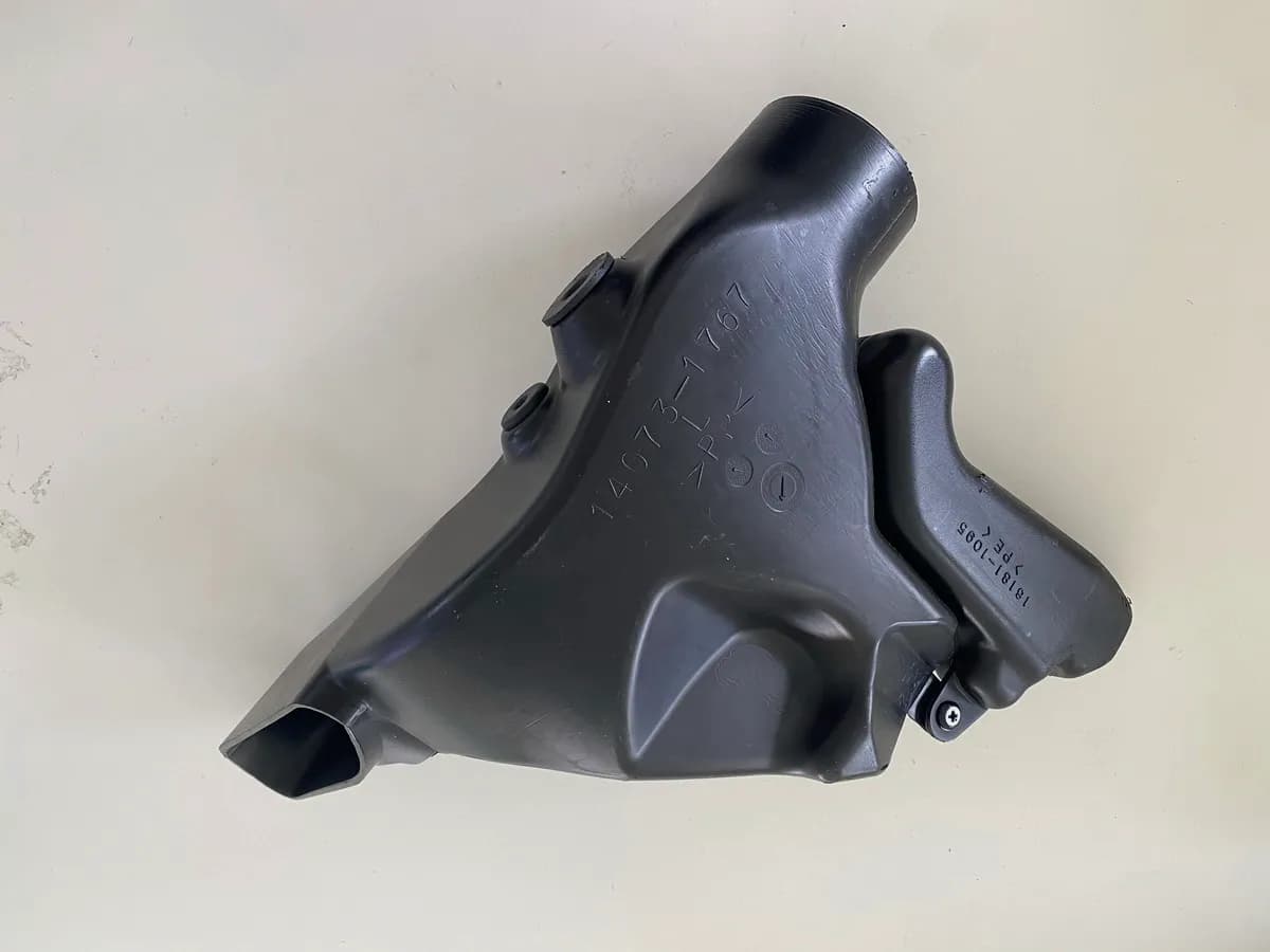KAWASAKI ZX-6R ZX600J 636 A Luftkanal links Ansaugkanal Ram Air Luftschacht