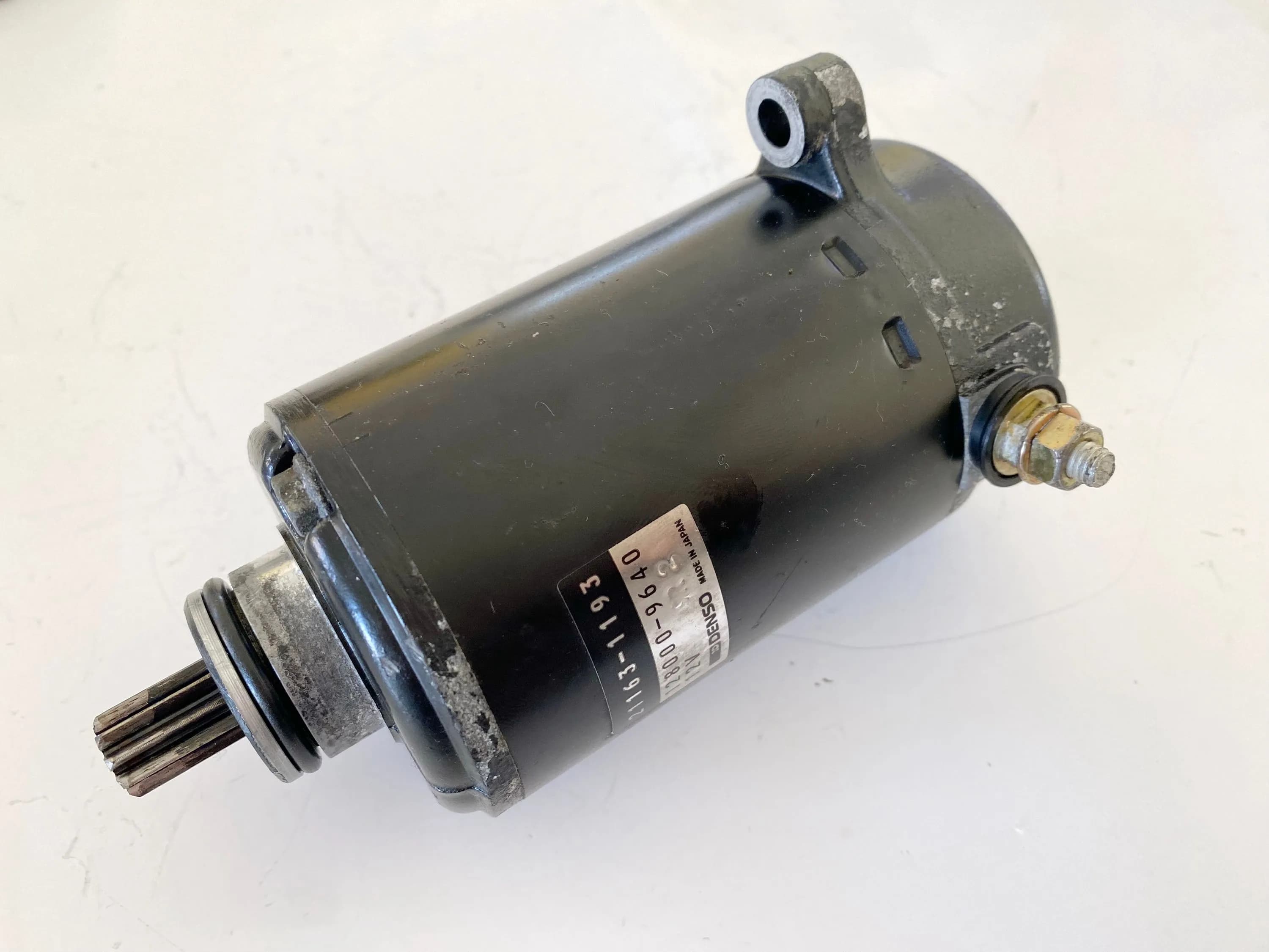 KAWASAKI ZX-7R ZX750P N Anlasser original Starter Denso für Motor 96-03