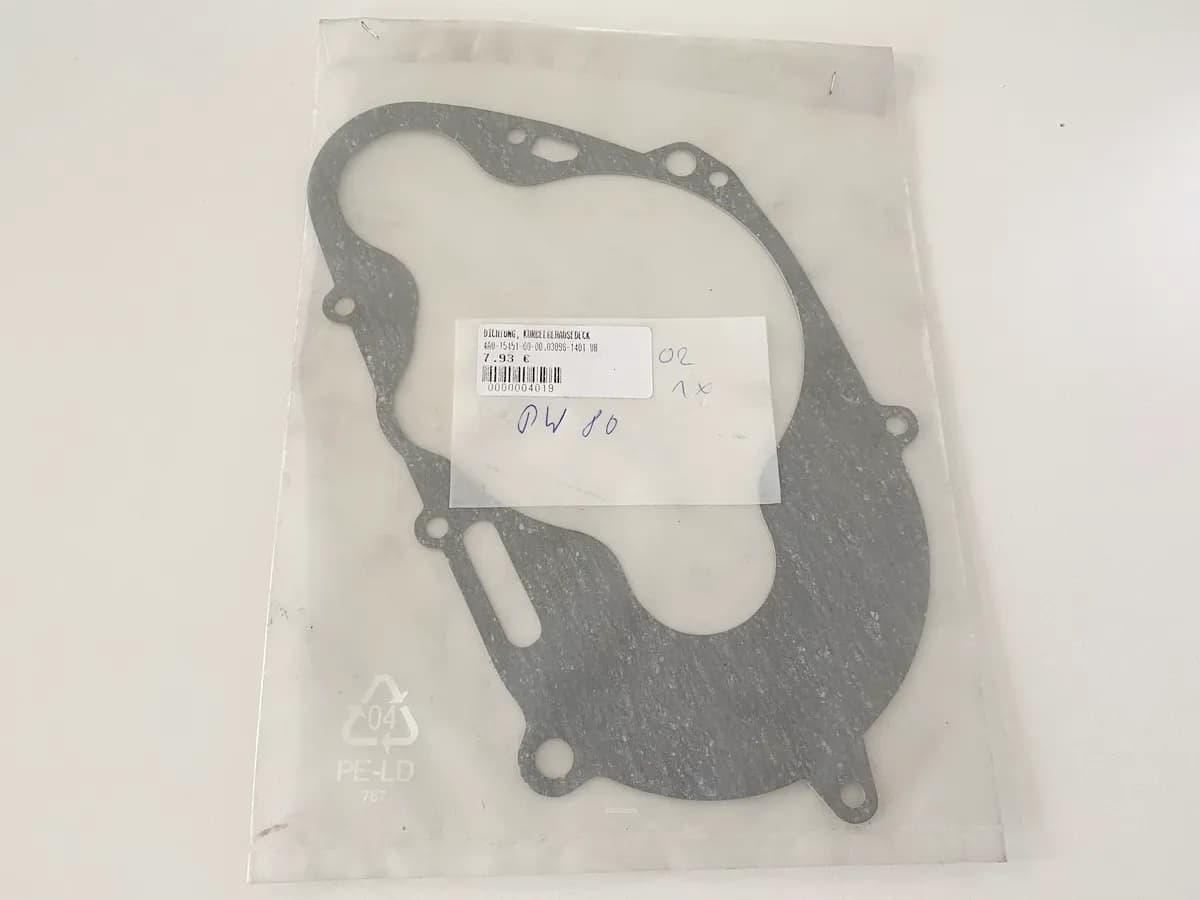 YAMAHA PW80 original Dichtung Kurbelgehäusedeckel Motor Motordichtung - NEU
