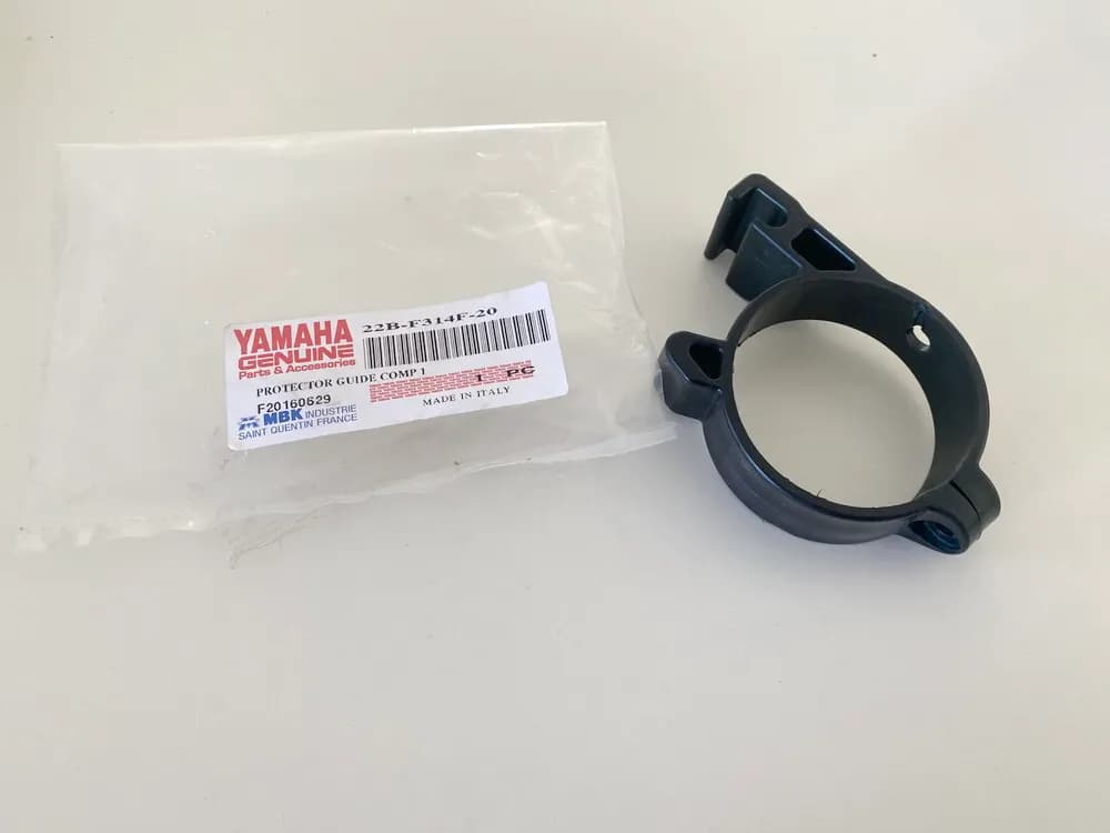 YAMAHA WR125R original Protector Guide Comp 1 Führung Gabel 22B-F314F-20 - NEU