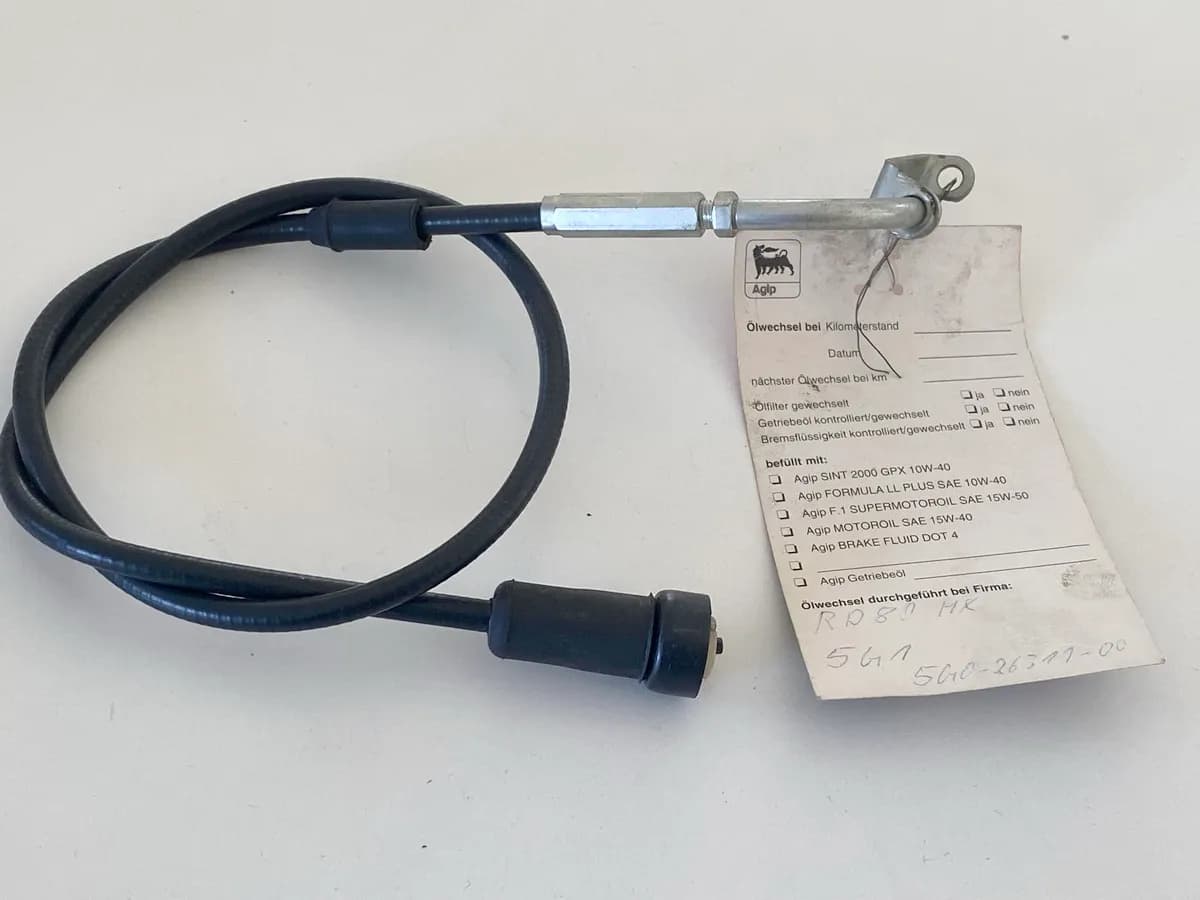 YAMAHA RD80 original Gasseil 1 Gaszug Throttle 1 5G0-26311-00 - NEU