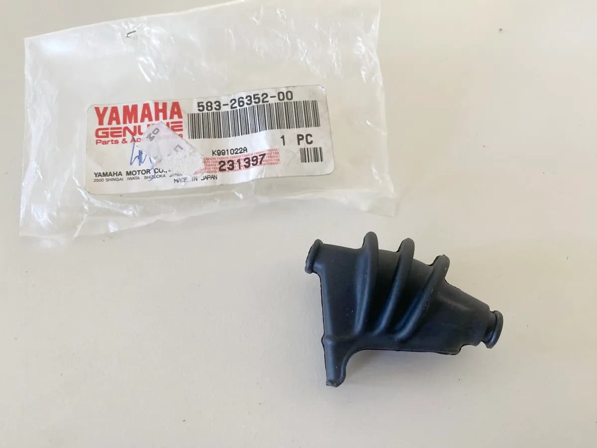 YAMAHA WR XT YZ original Manschette Gummimanschette Tülle Deko Hebel - NEU