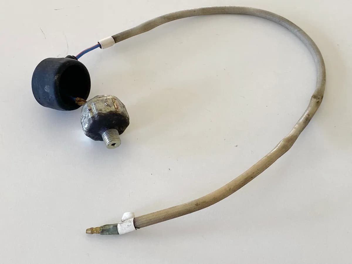 HONDA CX 500 C PC01 Kabelbaum Öldruckschalter Kabel Neutralschalter (für Motor)