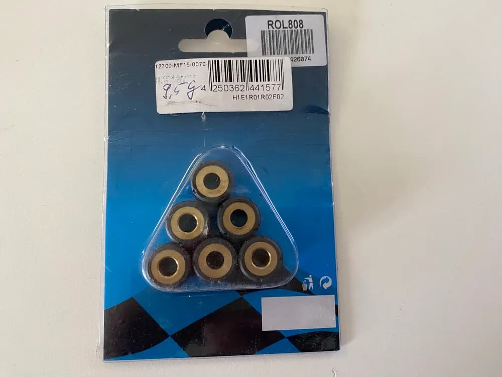 Variorollen Variomatikgewichte 6 Stück 15x12 7,00g 12700-MF15-0070 - NEU