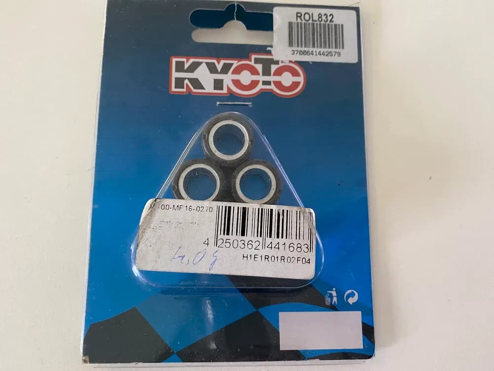 Variorollen Variomatikgewichte 6 Stück 16x13 2,70g 12700-MF16-0270 - NEU