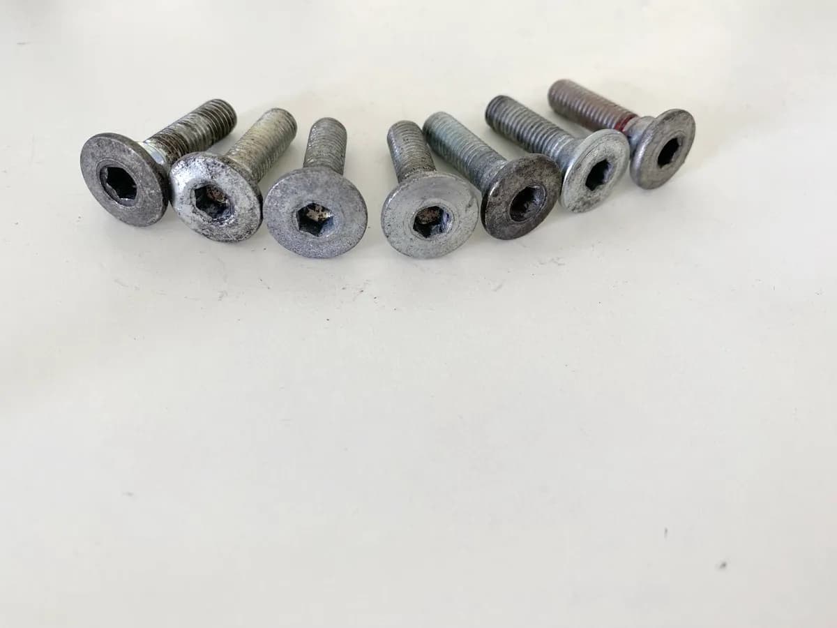 KAWASAKI Z 440 KZ 440 D Schrauben für Bremsscheibe vorn Schraube (für Felge)