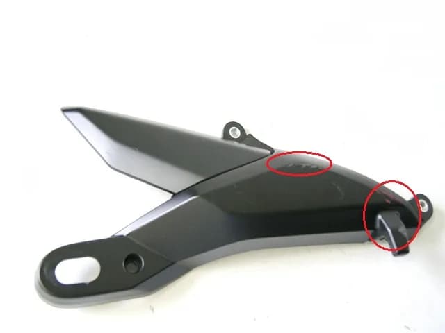 HONDA CBR 600 RR PC40 HALTERUNG BLINKER STREBE RECHTS HI