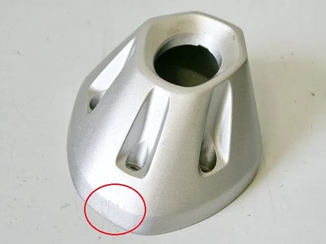 YAMAHA FZ-1 N RN16 ABDECKUNG AUSPUFF COVER BLENDE