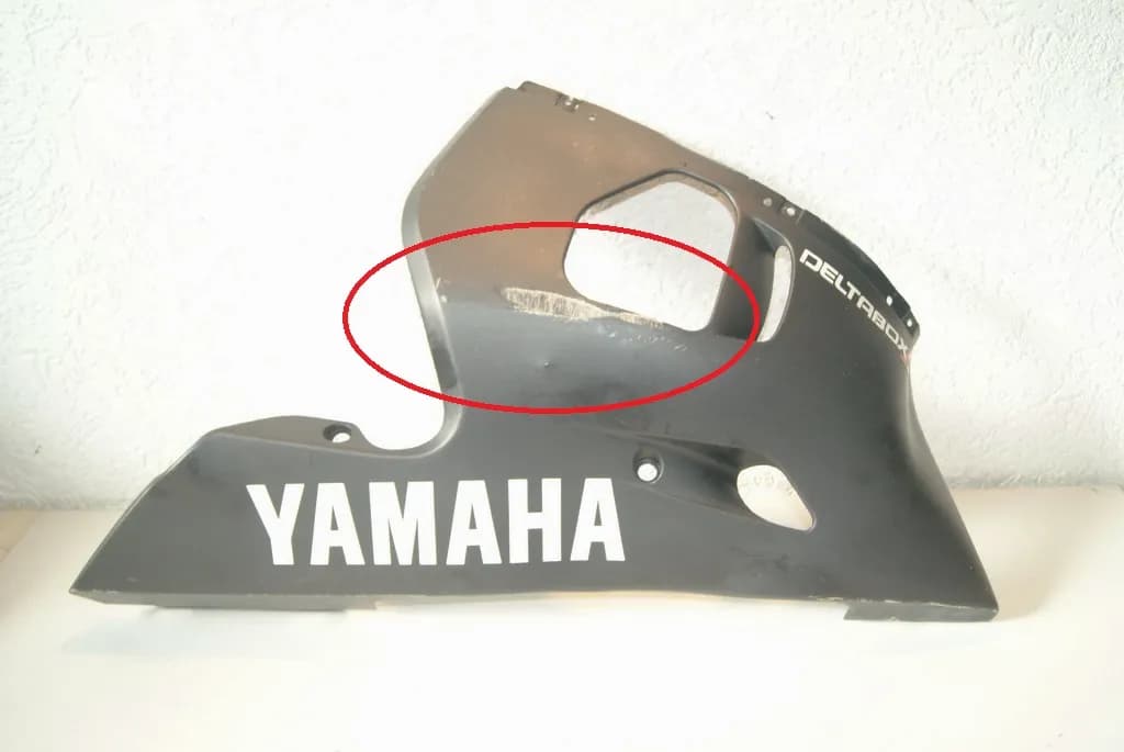 YAMAHA R6 RJ03 VERKLEIDUNG BUG RECHTS SEITENTEIL