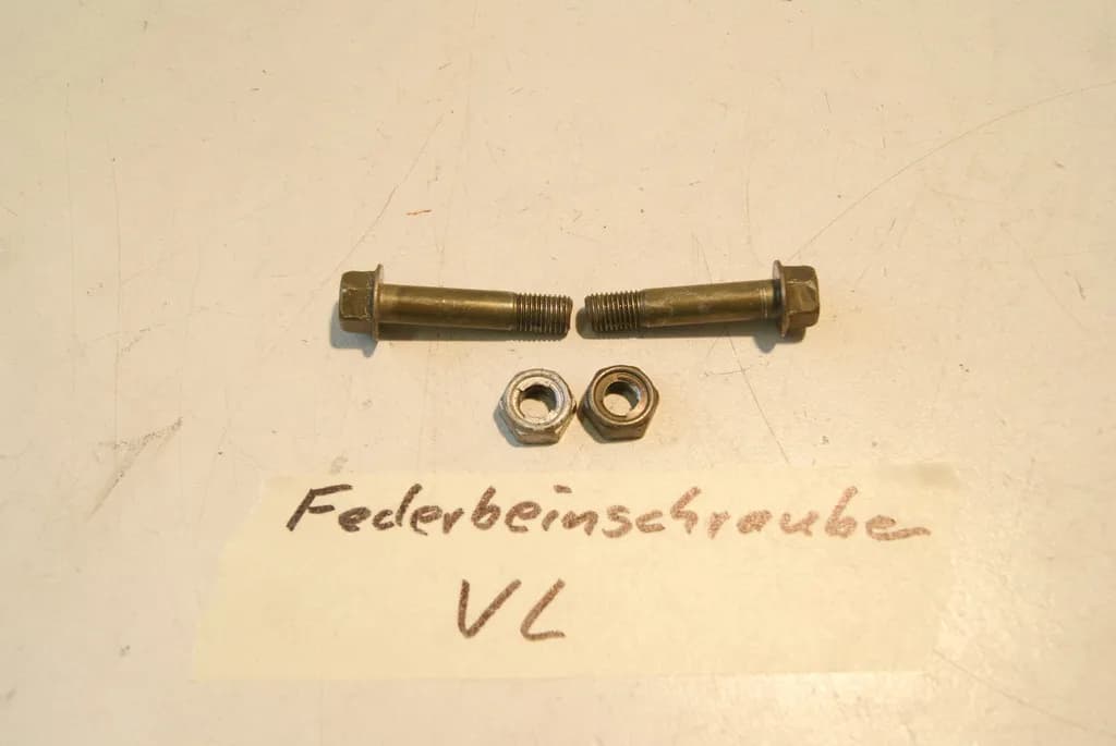 YAMAHA YFM 350 X WARRIOR SCHRAUBEN FEDERBEIN LINKS VORN