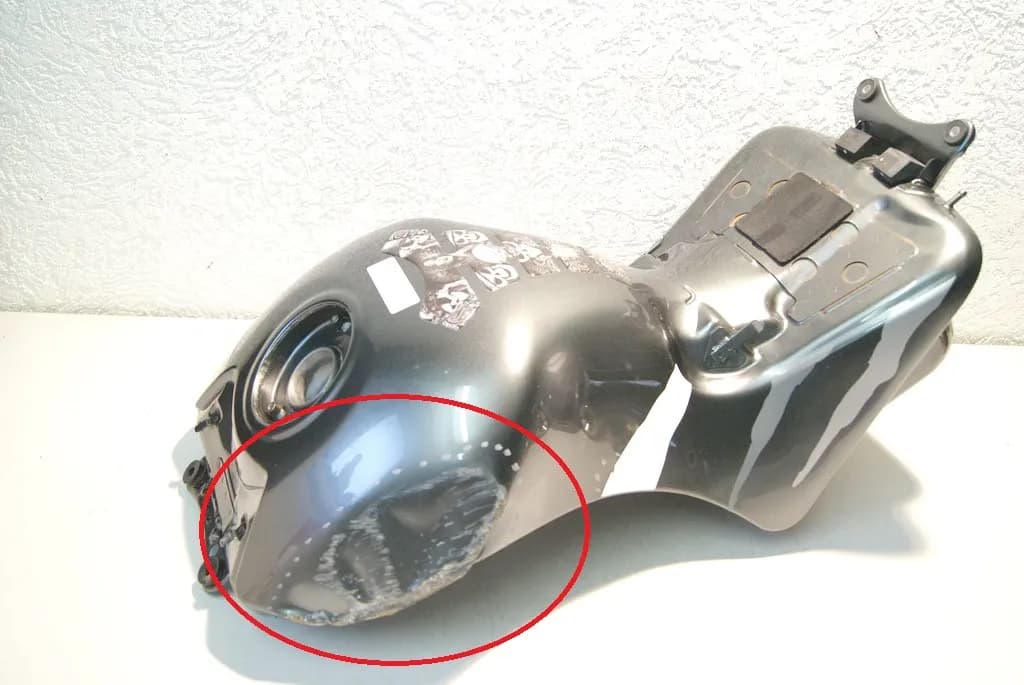 KAWASAKI ZZR 1400 B ZXT40A ABS Tank Benzintank Kraftstofftank