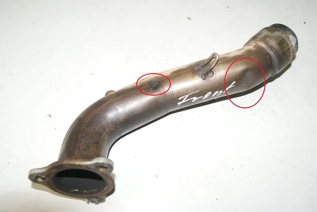 APRILIA RST 1000 FUTURA PW KRÜMMERROHR VORN KRÜMMER EXHAUST