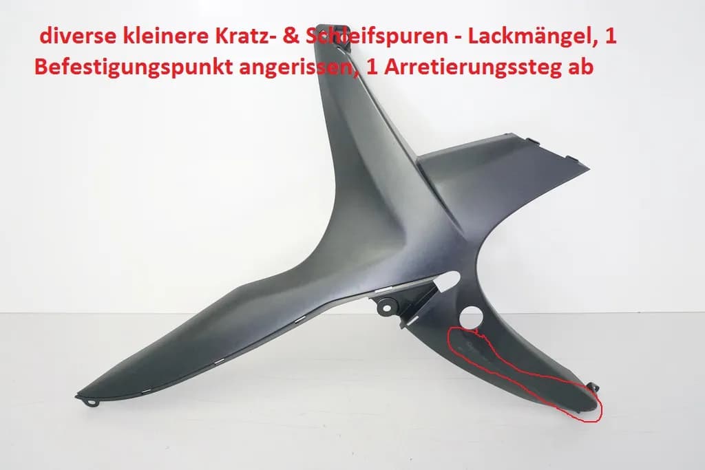 SUZUKI GSX-R 750 WVCW SEITENVERKLEIDUNG RECHTS ABDECKUNG COVER