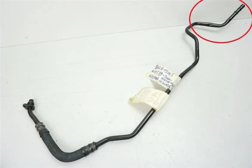 BMW K 1300 S K12S ÖLLEITUNG OIL HOSE MOTOR ÖLKÜHLER