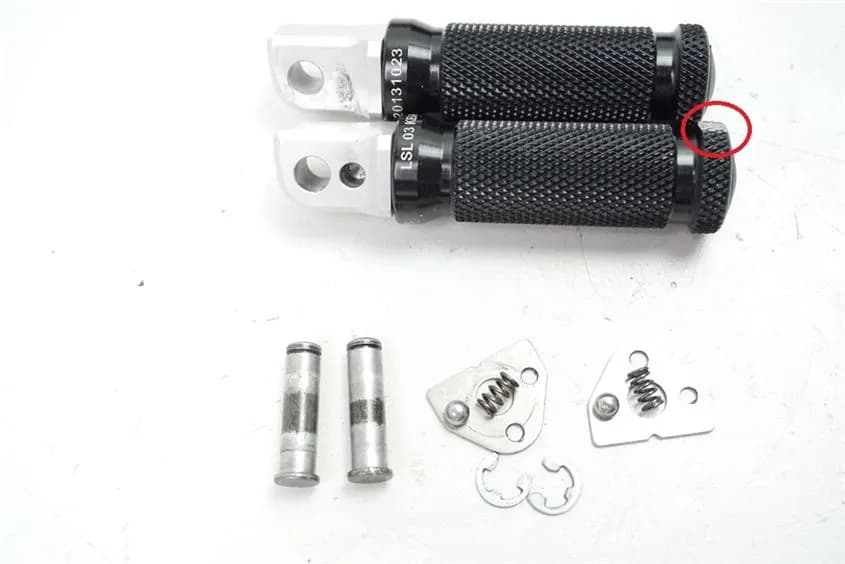 SUZUKI GSX-R 750 WVCW FUßRASTE SOZIUS LSL PAAR FOOTREST