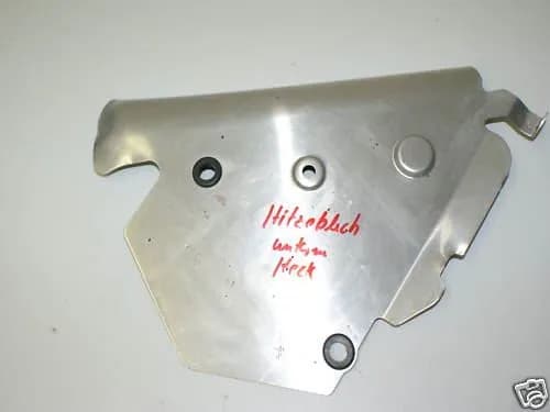 KAWASAKI ZX-10R ZXT00D HITZEBLECH AUSPUFF COVER ABDECKUNG HECK WÄRMESCHUTZ