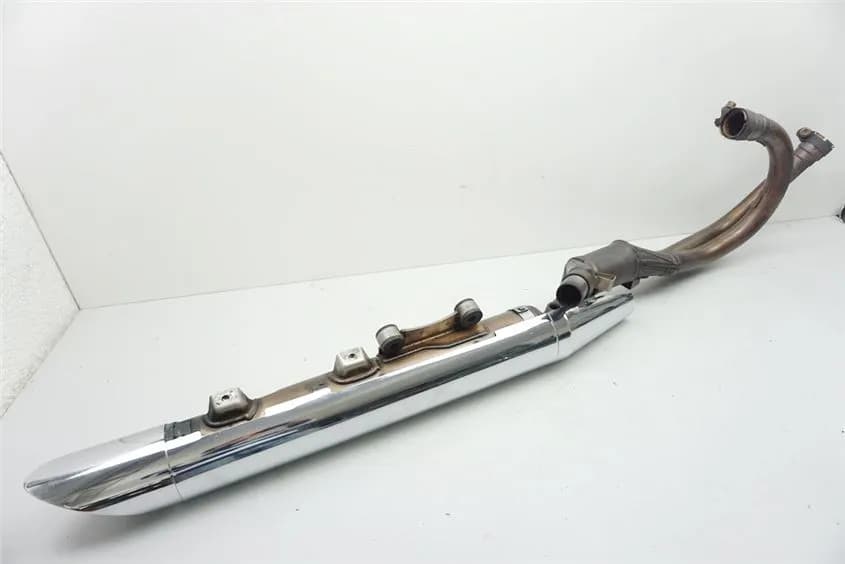 SUZUKI M 1500 VZ INTRUDER WVCU AUSPUFF UNTEN SCHALLDÄMPFER EXHAUST MUFFLER