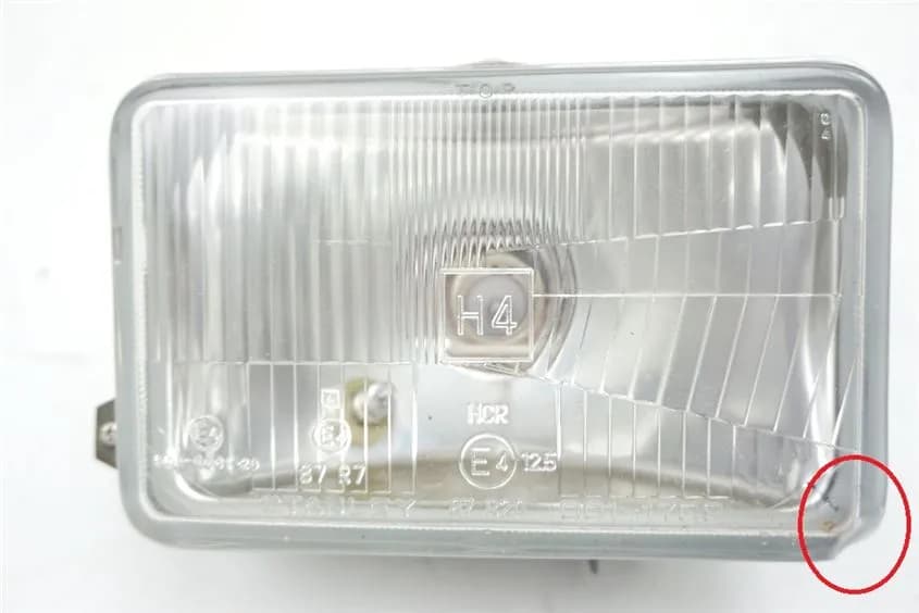 KAWASAKI KLR 600 KL600 A SCHEINWERFER HEADLIGHT LAMPE
